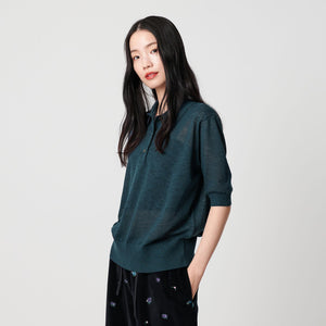 ポロショートスリーブニット ウォッシャブル