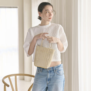 コンビ メッシュ ミニ トートバッグ/かごバッグ