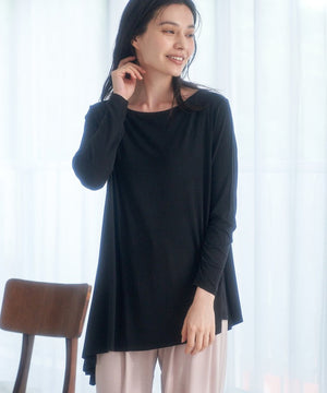 フレアカットソー