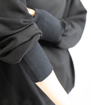 裏起毛ドロストスウェット