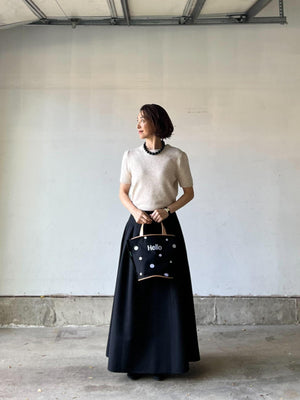 ぶどうの実ブラックネックレス