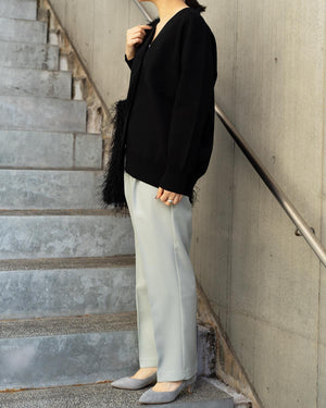 メランジイージーテーパードパンツ