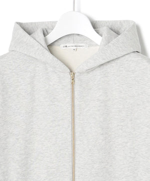 コットンテリー ジップアップ フーディー