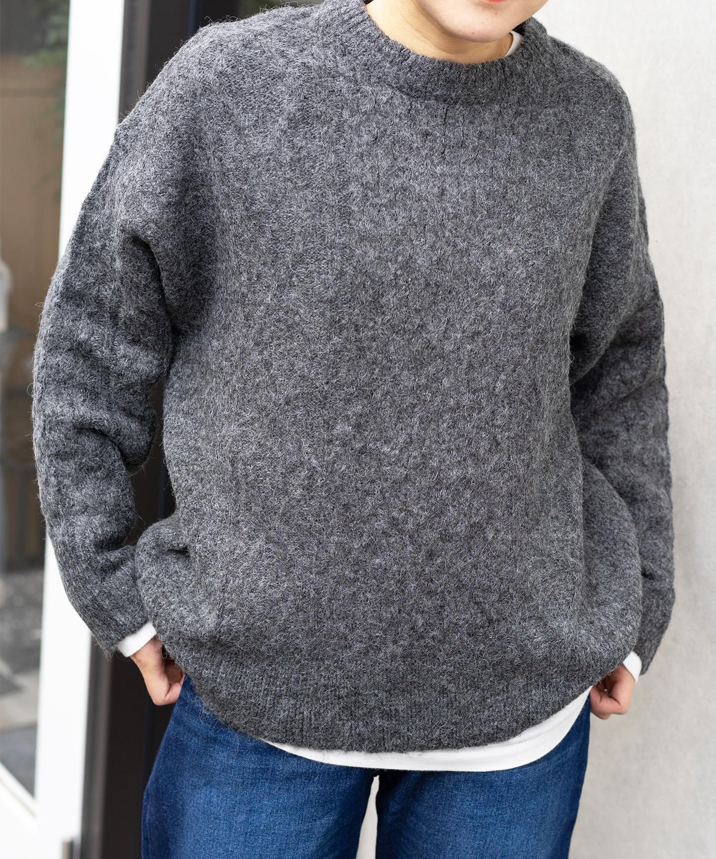 ケーブルニット