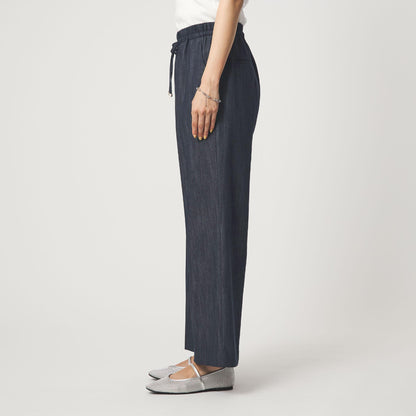 ［size SHORT/TALLあり］ニーハイフレアパンツ デニム 2 ストレッチ