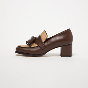 タッセルローファー パンプス50↑