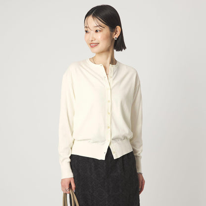 ＜1_OF MINE＞クルーネック ニット カーディガン