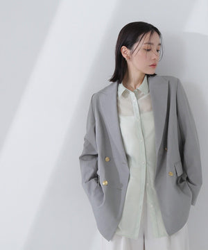 シアーオーバーシャツ