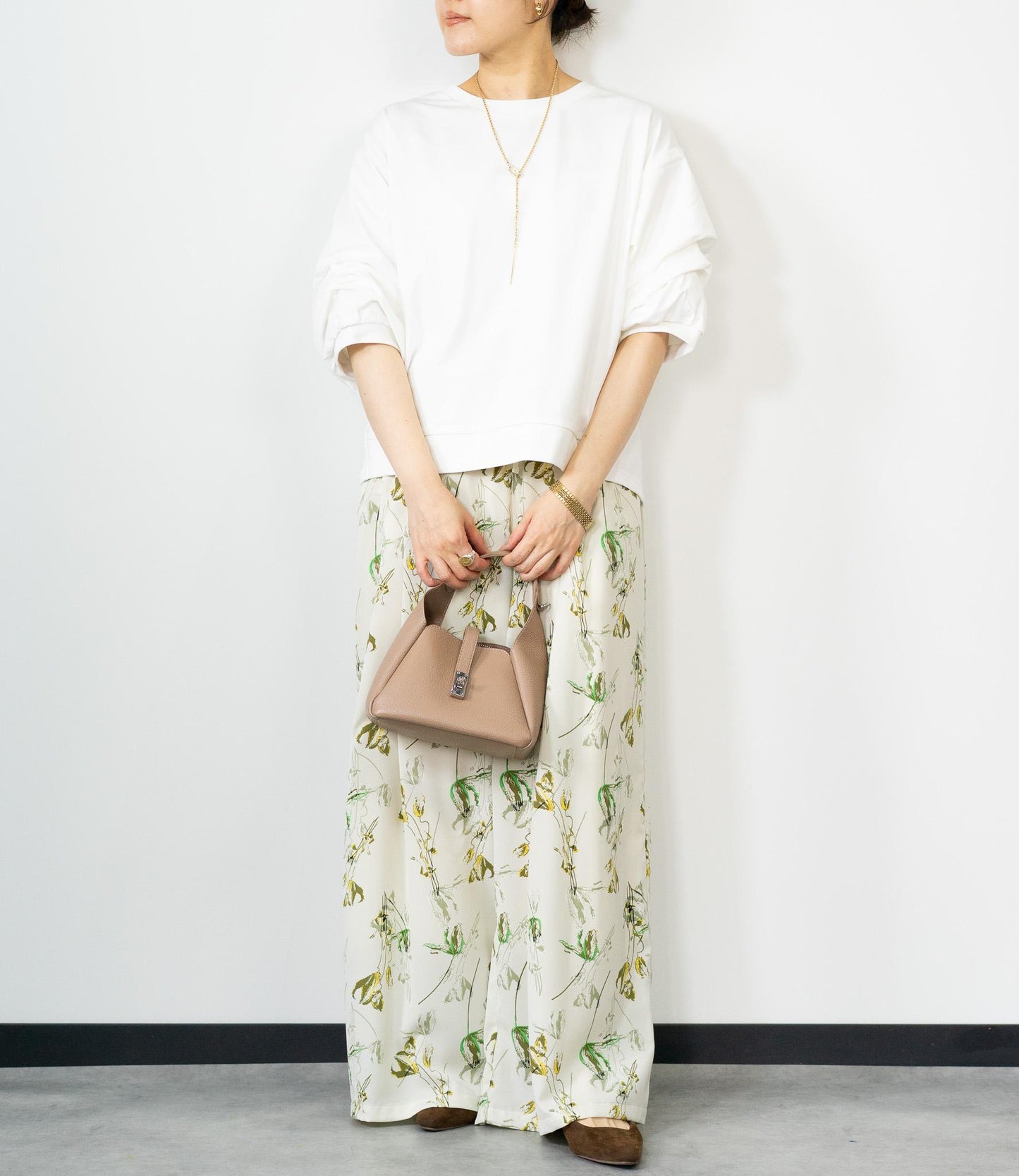 タックスリーブデザインカットソー