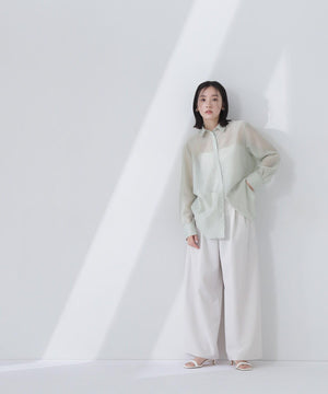 シアーオーバーシャツ