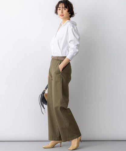 CANCLINI シャーティング ベーシックシャツ