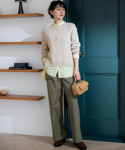 スラブツイルストレッチ ベイカーパンツ