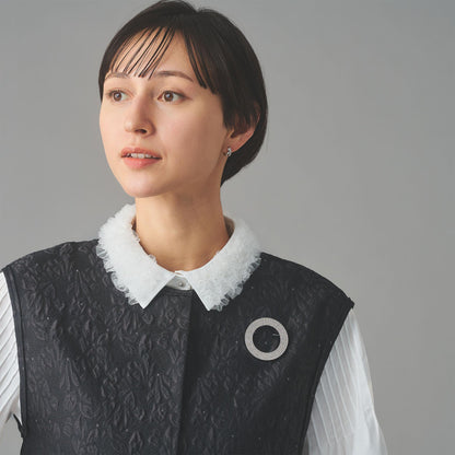 サークル ブローチ