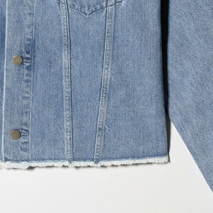 カットオフ デニムジャケット