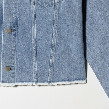 カットオフ デニムジャケット