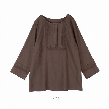 ビエラレース使いブラウス