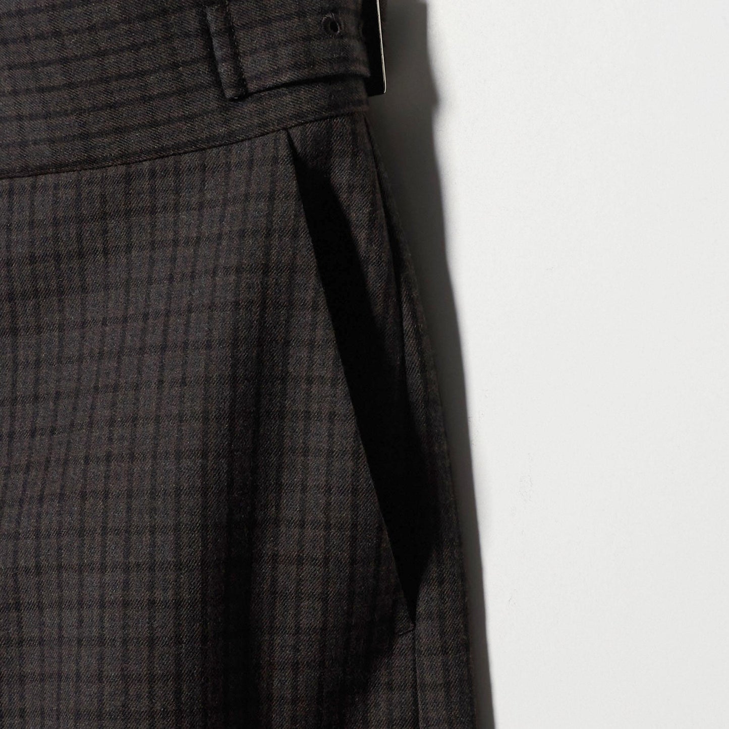 ガンクラブ チェック パンツ