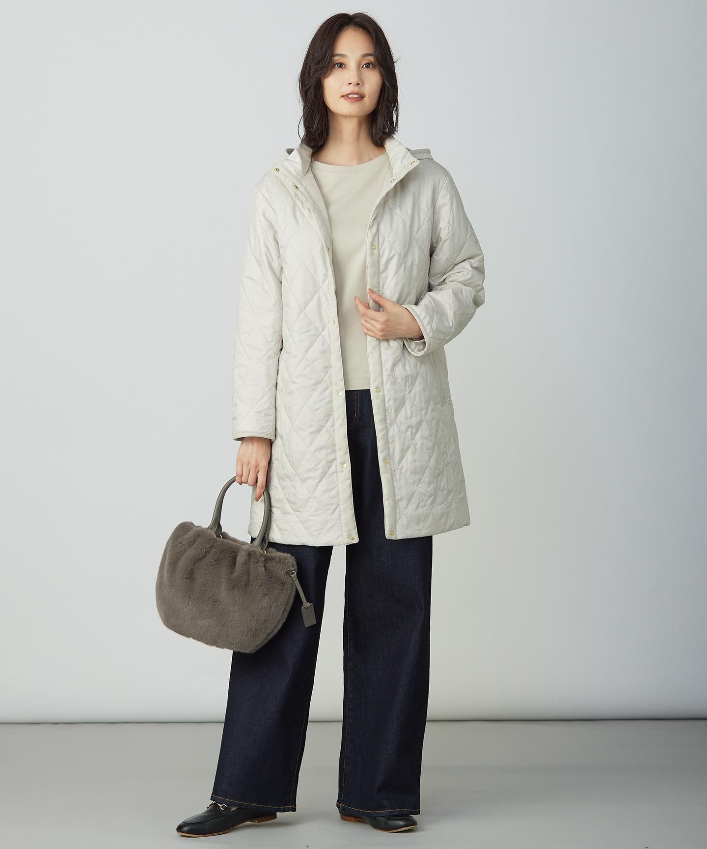 BASIC STRETCH DENIM ワイド ストレート デニム