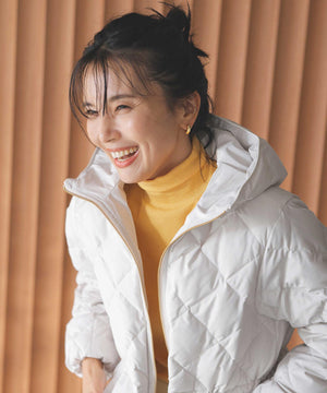 コットンカシミヤ タートルネックカットソー