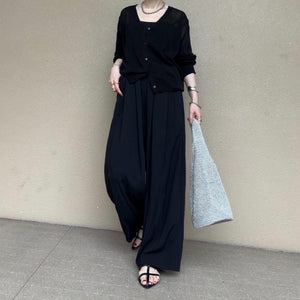 シースルーカーディガン