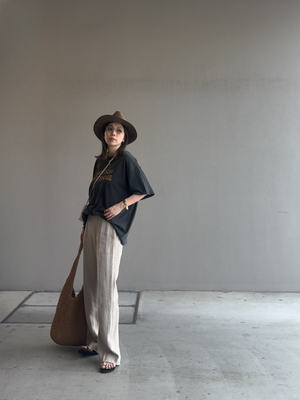 AMBITIONロゴヴィンテージライクT