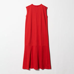 【WEB限定 Wardrobe DAILY MINIMAL】ティアード フレンチスリーブワンピース 接触冷感 吸水速乾