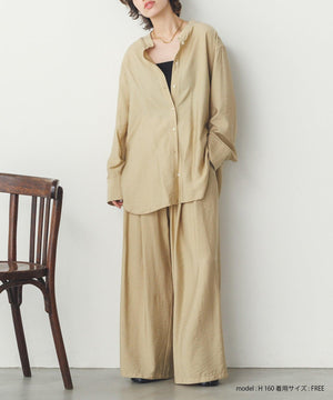 ビンテージクロスワイドルーズパンツ