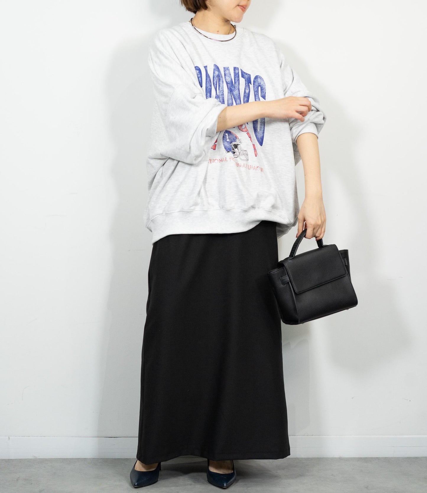 ストレッチマキシスカート