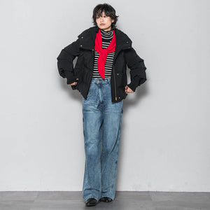 リブタートルニットプルオーバー≪手洗い可能≫