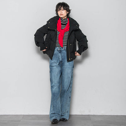 リブタートルニットプルオーバー≪手洗い可能≫