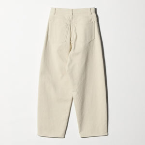 コットンツイル カーブパンツ ウォッシャブル