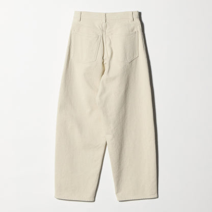 コットンツイル カーブパンツ ウォッシャブル