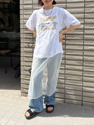 メッシュラインワンピース