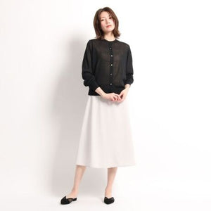 クルーネックカーディガン