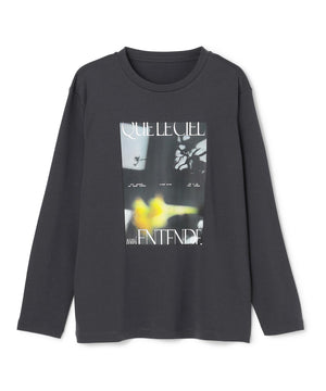 コットンスムース グラフィック ロンＴ