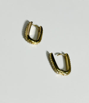 キュービックアクセントピアス