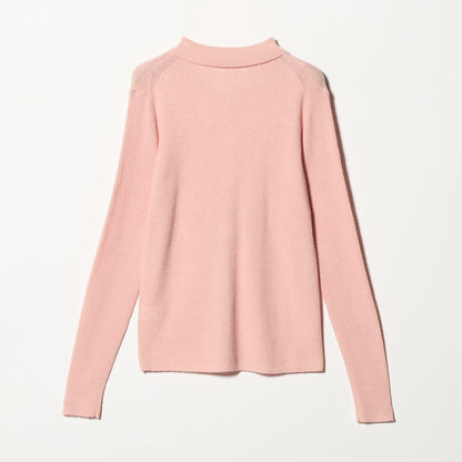 ポロニット カーディガン × ビスチェ ニット セット