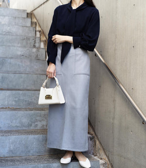 ジョーゼットボウタイブラウス