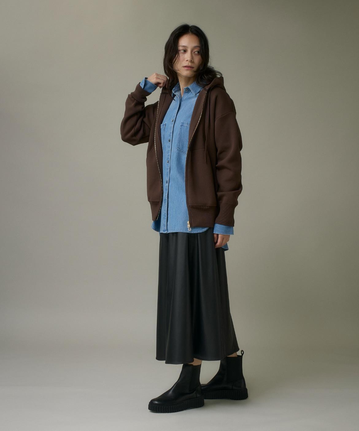 オーバーサイズデニムシャツ