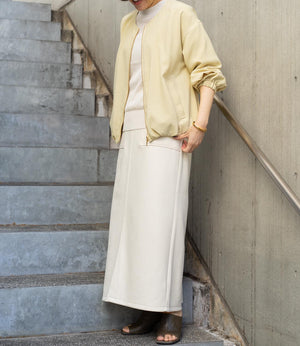 オックスノーカラーライトブルゾン