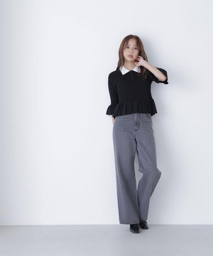 私に“ちょうどいい”ワイドストレートデニム