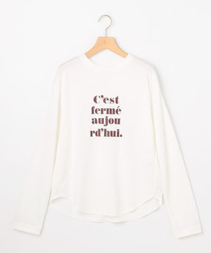 プリントロング Tシャツ