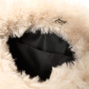 フェイクボア ワンショルダーバッグ