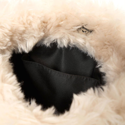 フェイクボア ワンショルダーバッグ