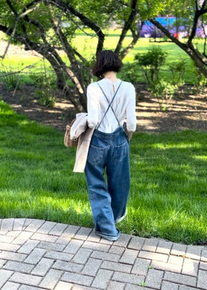 デニムサロペット