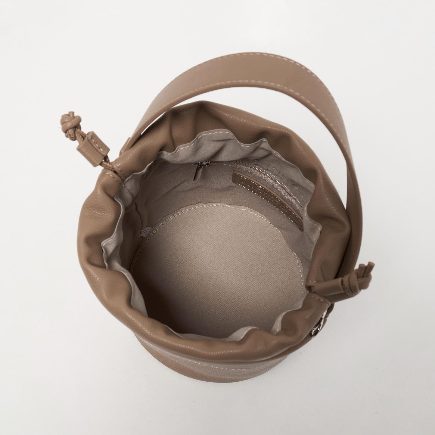 ２WAY 巾着ドロストバケツバッグ