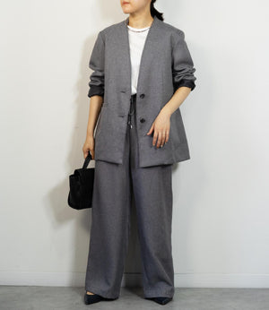 ツイードライクイージーパンツ