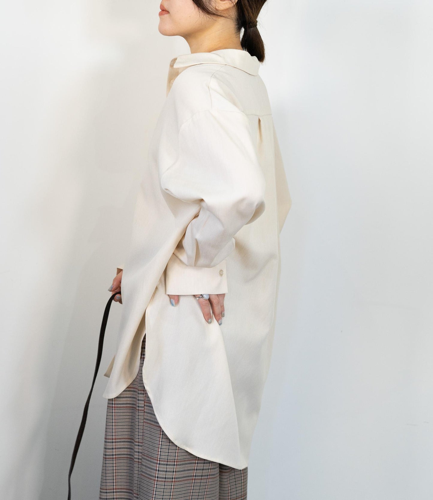 カシュクールマニッシュシャツ