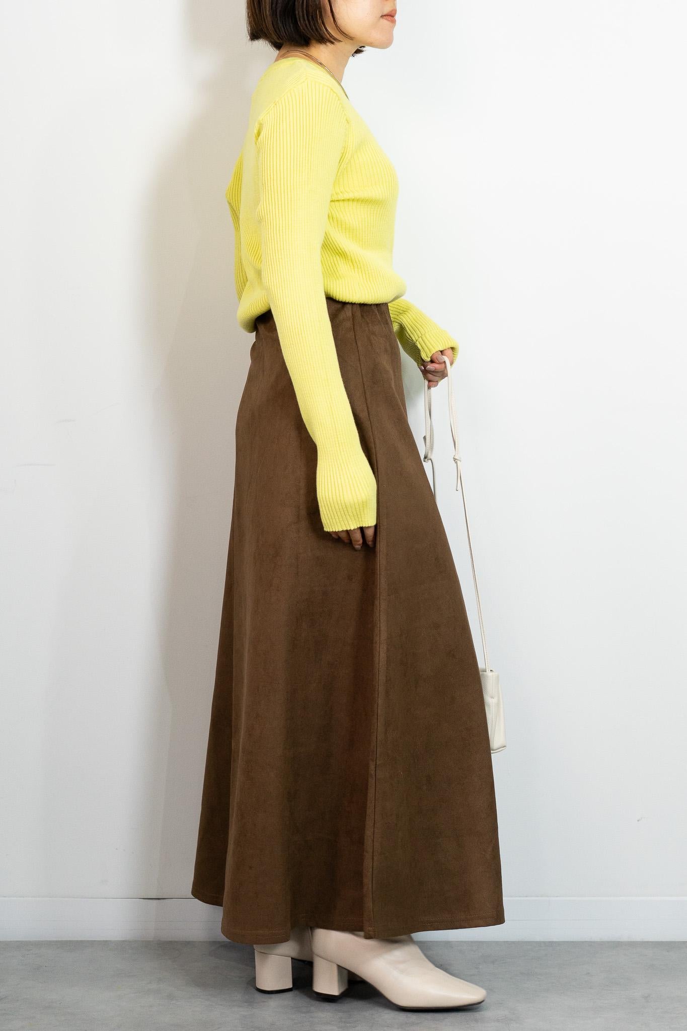 コンフォータブルスリムニット