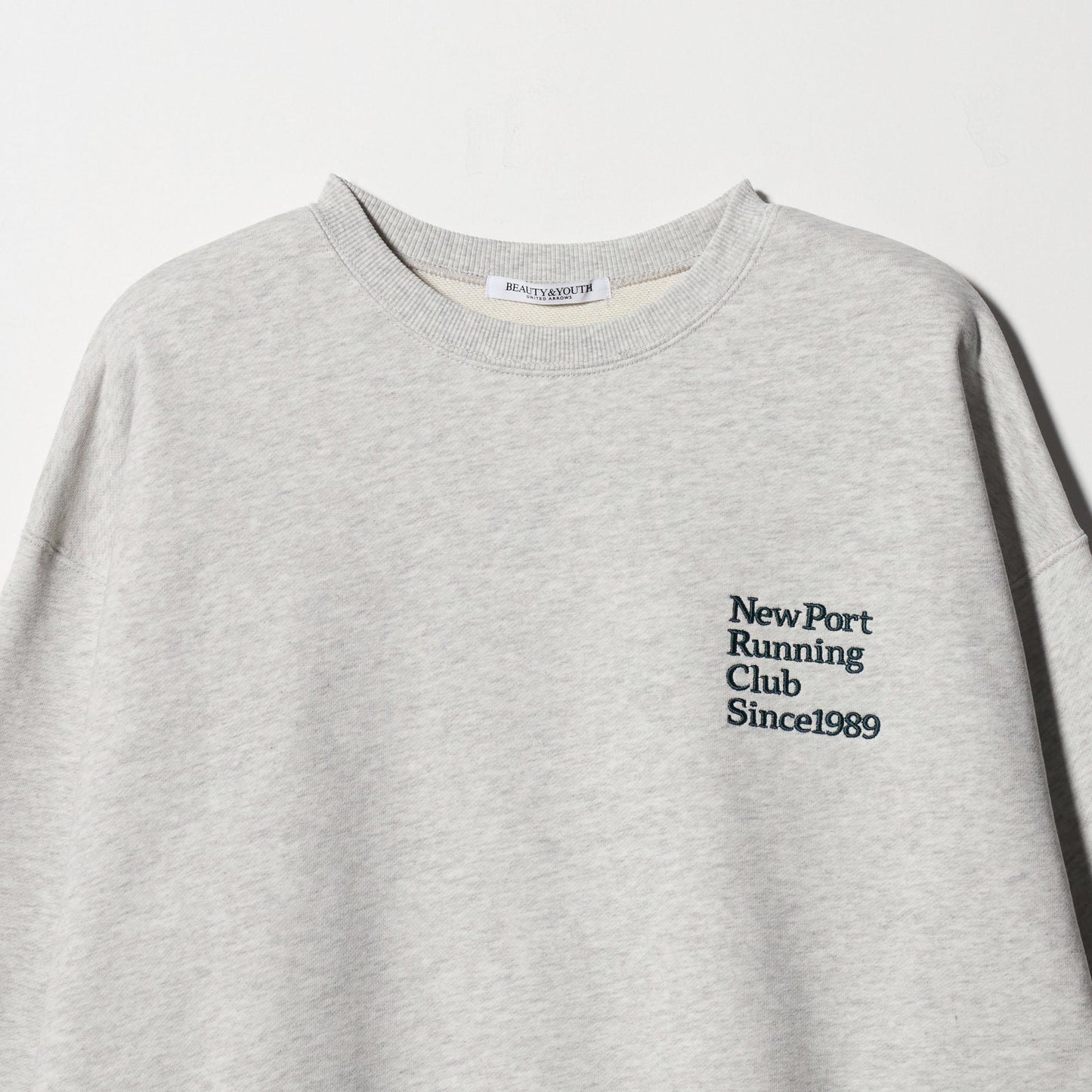 コットン裏毛 ロゴスウェット プルオーバー